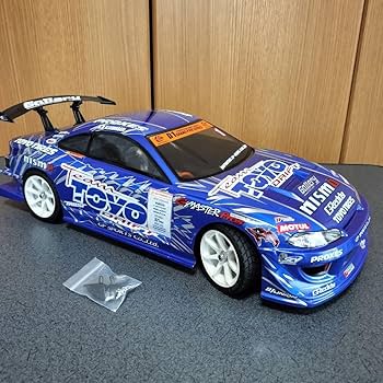 ラジコンボディ　シルビア NISSAN S13シルビア D-MAX 藤尾号2020 ボディ [AD-HB11FUJIO